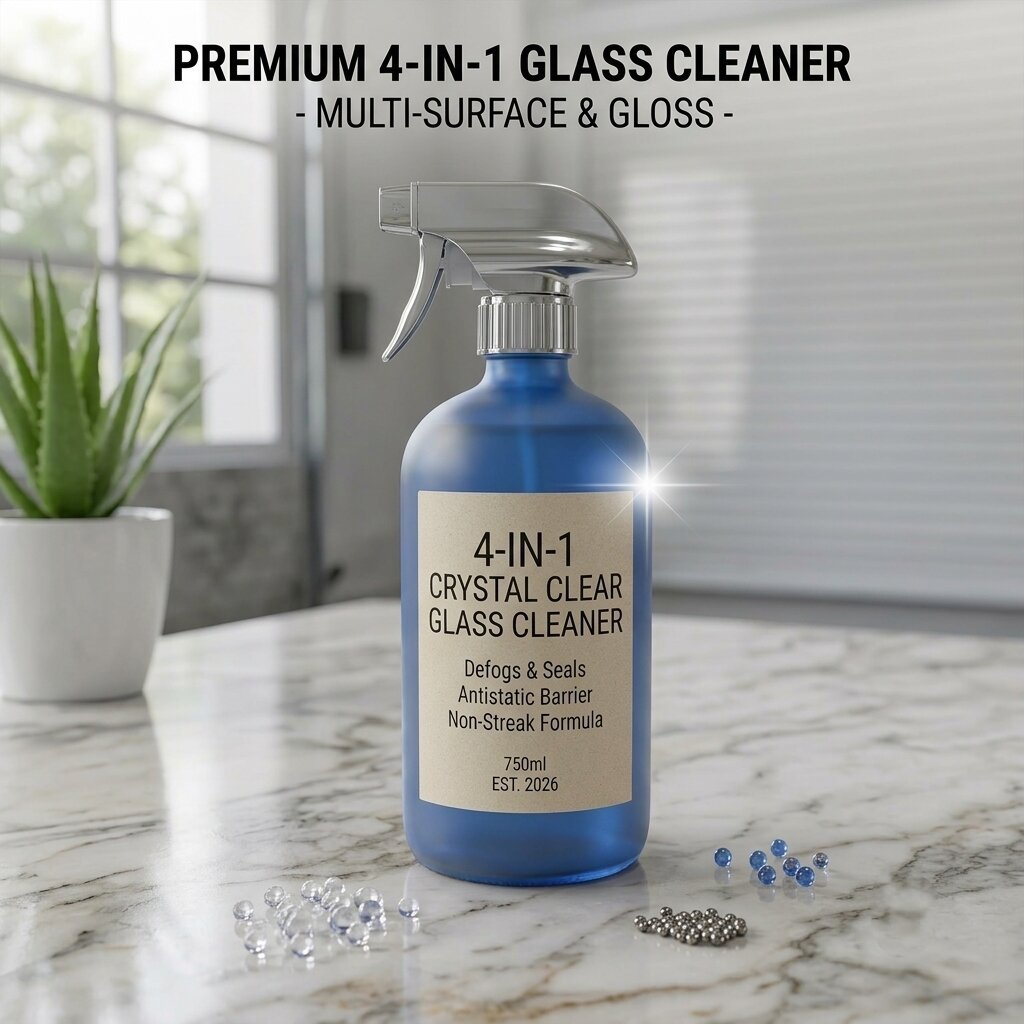 Glass Cleaner product photography